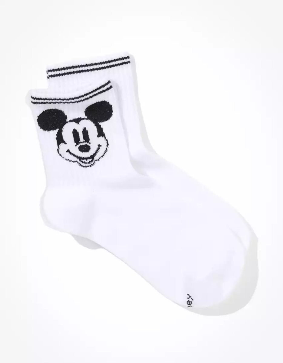 Chaussettes American Eagle AE Disney Boyfriend Blanche Femme | FHF-15517630